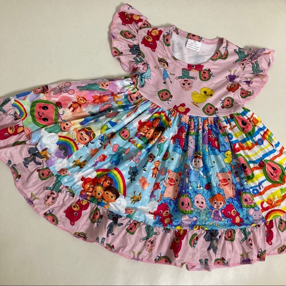 Cocomelon the cutest pink twirl dress - Picture 4 of 6